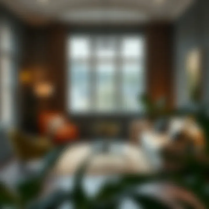 Cozy Living Room in a D.C. Rental Cozy living room setup in a D.C. rental home