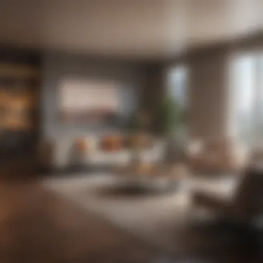 Contemporary Apartment Interior Cozy interior of a Melrose apartment with contemporary design