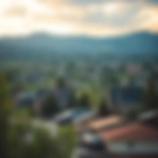 Family-Friendly Neighborhood in Colorado Scenic view of a family-friendly neighborhood in Colorado