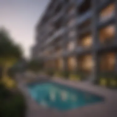 Modern Apartment Complex in Dallas Modern apartment complex in Dallas