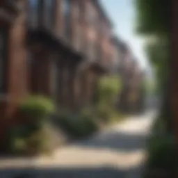 Vibrant street view of a Chicago neighborhood