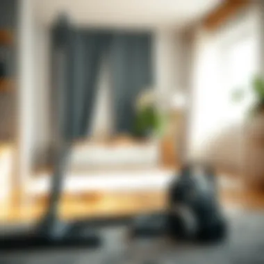 Efficient Vacuum Cleaner A vacuum cleaner designed for efficient home cleaning