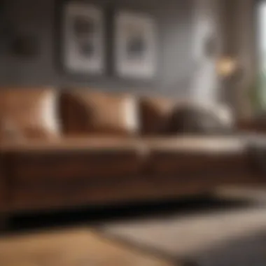 Transformative Stain Removal Techniques Before and after stain removal on a couch