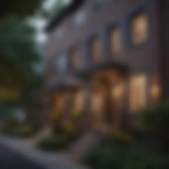 Charming residential architecture in Brightwood, DC