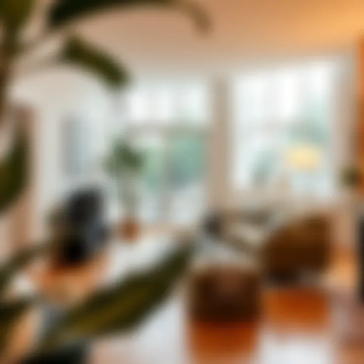 Cozy living space in a Brightwood Park Apartment