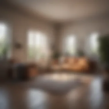 A detailed diagram illustrating how to calculate square footage