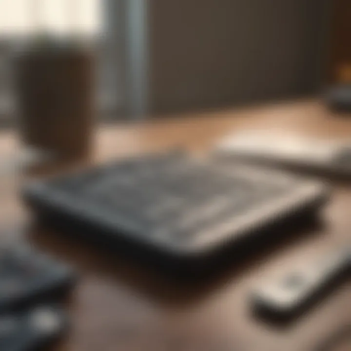 A calculator displaying calculations for room square footage