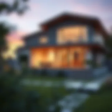 Area Calculations in Architectural Design A conceptual image showing the integration of area calculations in architectural design