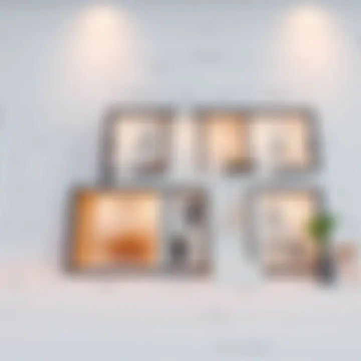 Blueprint of a Modern Home Layout A blueprint of a modern home layout showcasing different rooms and dimensions