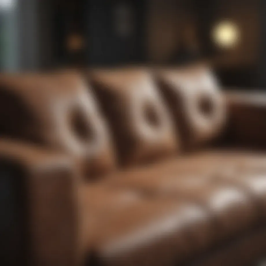 Different couch materials and their cleaning needs