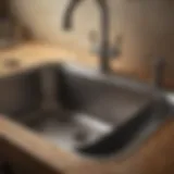 Tools for unclogging a kitchen sink