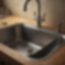 Tools for unclogging a kitchen sink