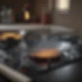 Sparkling Clean Glass Stove Cooktop