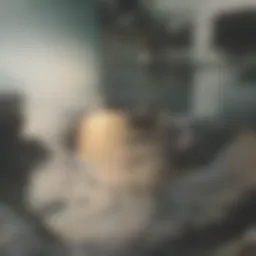 Overview of a clogged kitchen sink with water backing up