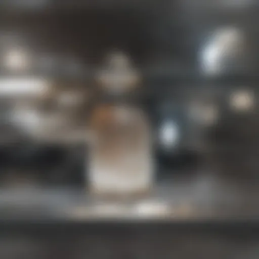 Close-up of a ceramic stove top with a sparkling clean surface