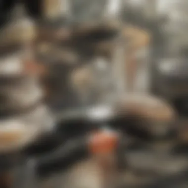 Effective Cleaning Techniques for Ceramic Illustration of proper techniques for cleaning a ceramic stove top