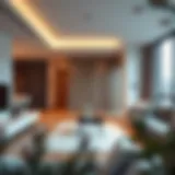 Stylish Turnkey Apartment Interior Modern turnkey apartment showcasing minimalist design