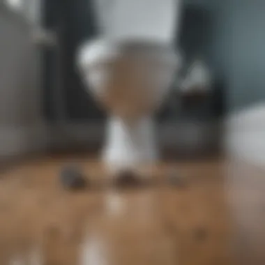 Understanding Common Toilet Clogs Visual representation of a common toilet clogging issue