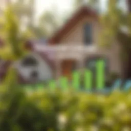 Visual representation of income allocation towards housing expenses