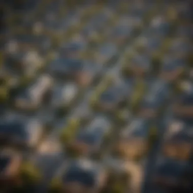 Neighborhood Price Variances in Washington DC Map highlighting various neighborhoods in Washington DC with differing house prices
