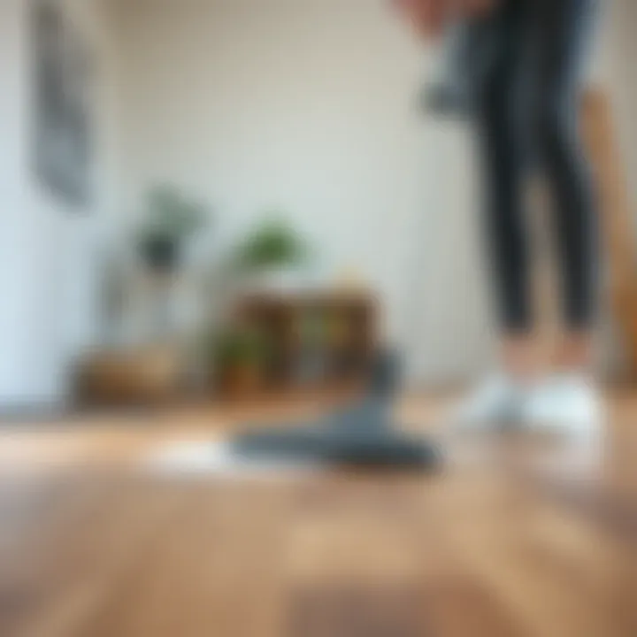 Step-by-Step Cleaning Technique for Laminate Flooring Step-by-step cleaning technique for laminate flooring