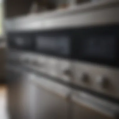 A well-maintained stainless steel appliance gleaming in the kitchen