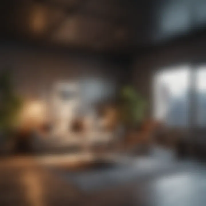 Efficient space utilization in a small living area