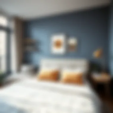 Cozy bedroom with personalized decor