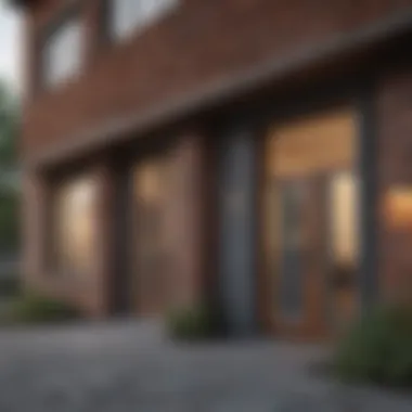 A visual representation of sustainable building materials for duplex construction