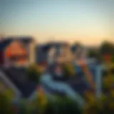A picturesque view of a Portland neighborhood showcasing affordable housing