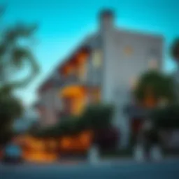 Charming apartment exterior near UCLA