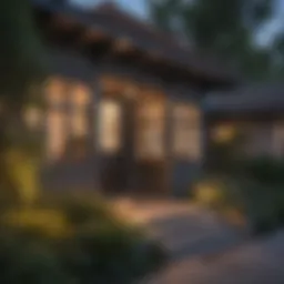 Charming bungalow-style apartment in Highland Park showcasing unique architectural features