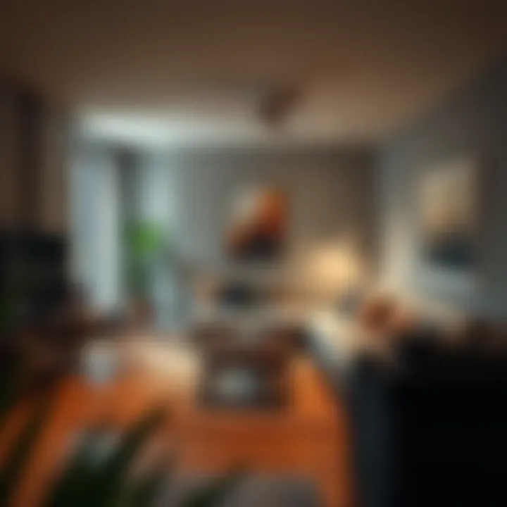 Cozy Living Room in an Affordable LA Apartment Cozy living room in an affordable LA apartment