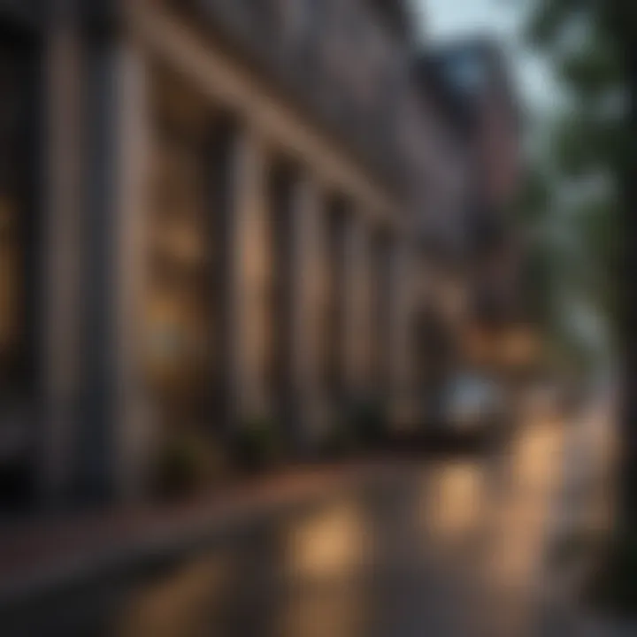 The historic architecture of downtown Atlanta reflecting its rich heritage