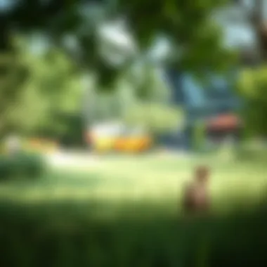 Family-Friendly Parks: A Green Oasis Lush greenery in a family-friendly park setting
