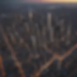 Aerial view of Manhattan showcasing iconic skyline and parks