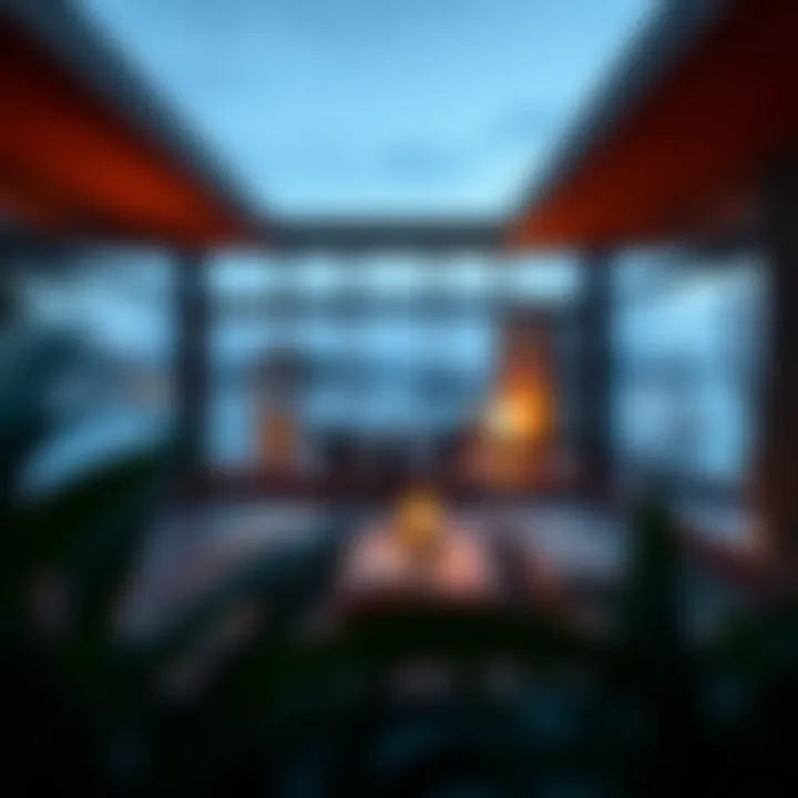 Modern Elegance with Bay Views A modern cabin with panoramic views of the Bay