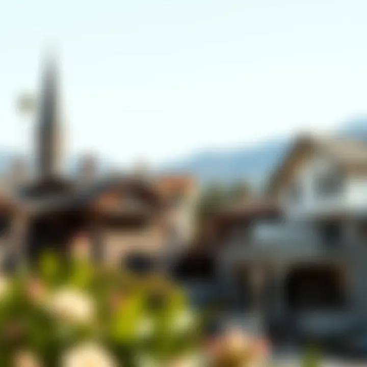 Stunning view of Cathedral Heights architecture showcasing diverse styles