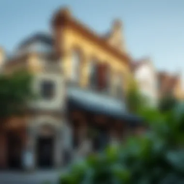 Local amenities in Cathedral Heights including shops and cafes