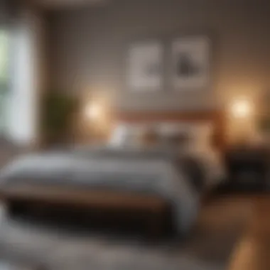 Inviting Bedroom Ambiance Cozy bedroom with tasteful decor