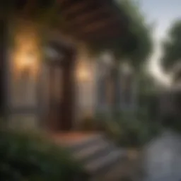 Charming guest house exterior in San Jose