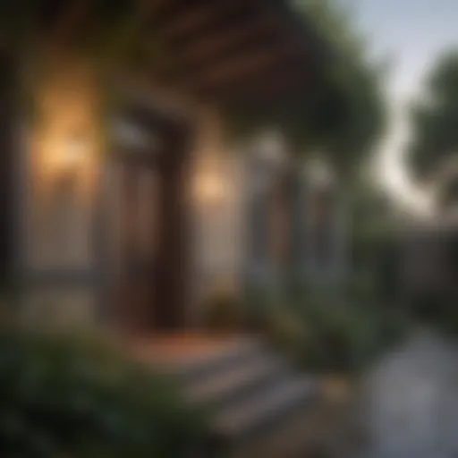 Charming guest house exterior in San Jose