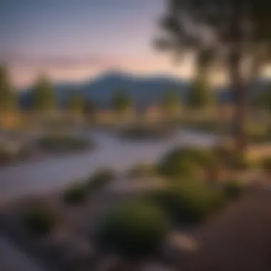 Community Park in Highland Homes A serene community park in a Highland Homes neighborhood promoting outdoor activities