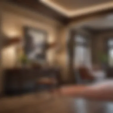 Elegant Interior Design of Highland Homes Interior design elements of a luxurious Highland Home showcasing elegance