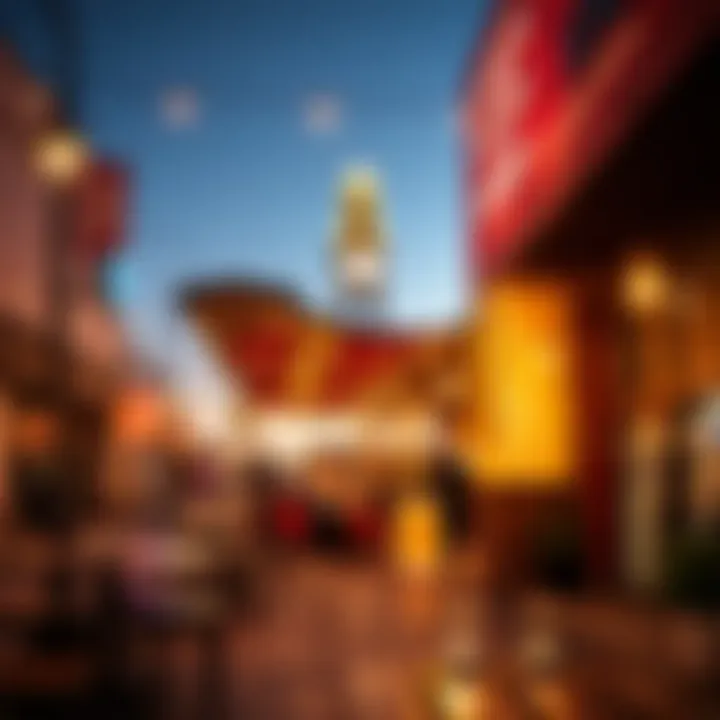 Local dining and shopping options in Far North Dallas