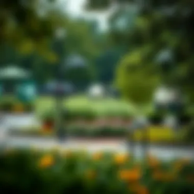 Recreation and Relaxation in the Community Community park with recreational facilities