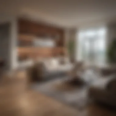 Modern Living Spaces in D.C. Modern apartment interior reflecting urban lifestyle