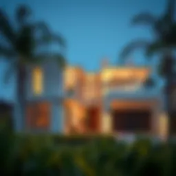 Stunning architectural design of a modern home in Laguna Hills