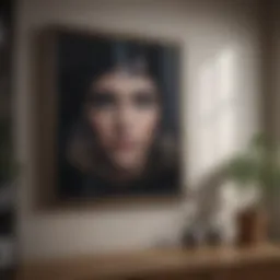 Creative hanging solutions for artwork