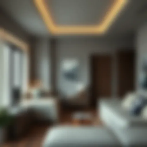 Cozy one-bedroom apartment interior in Atlanta